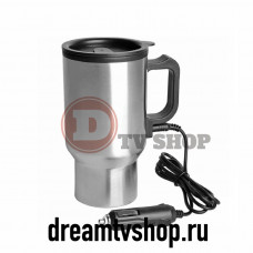 Термокружка с подогревом "electric mug stainless steel"